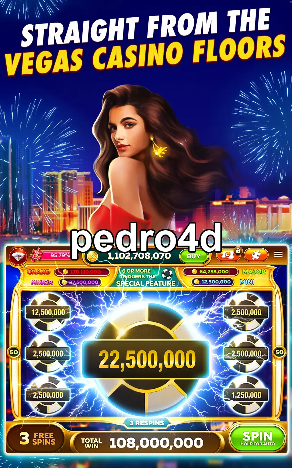 pedro4d Tangkapan Layar Resmi APK